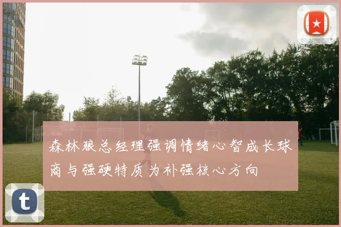 森林狼总经理强调情绪心智成长球商与强硬特质为补强核心方向