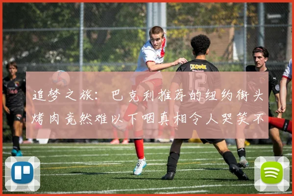 追梦之旅：巴克利推荐的纽约街头烤肉竟然难以下咽真相令人哭笑不得