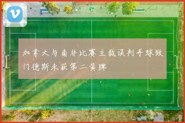 加拿大与南非比赛主裁误判手球致门德斯未获第二黄牌